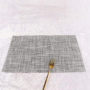 Good quality rectangular woven dining table mat