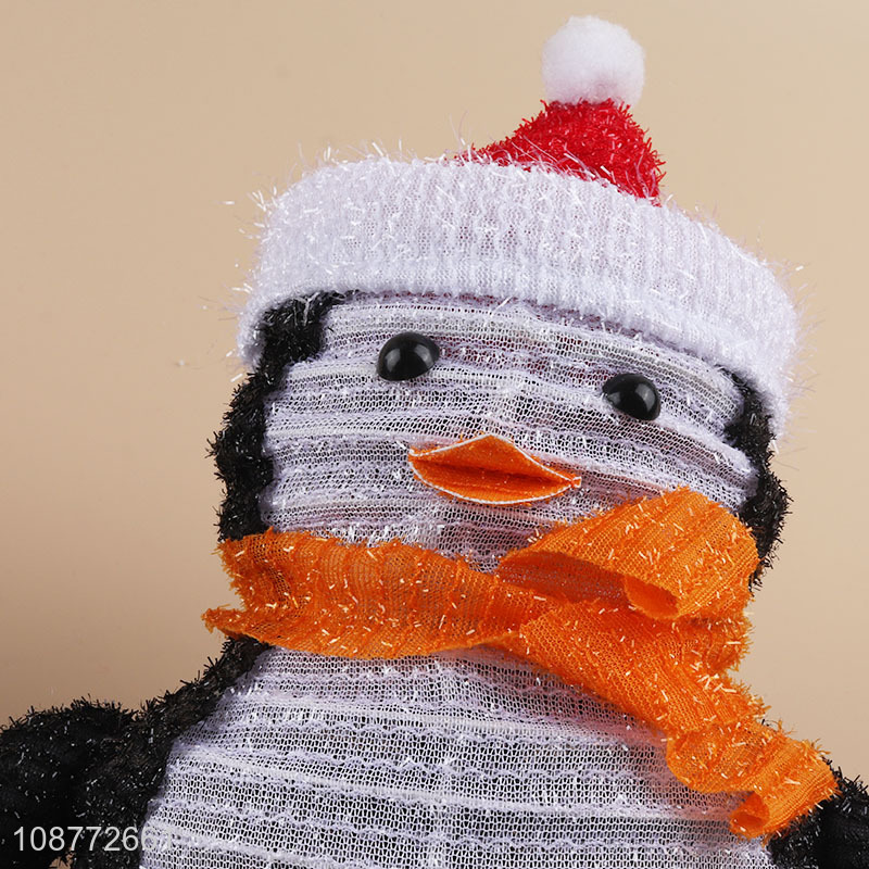 China factory 3pcs christmas decoration penguin set