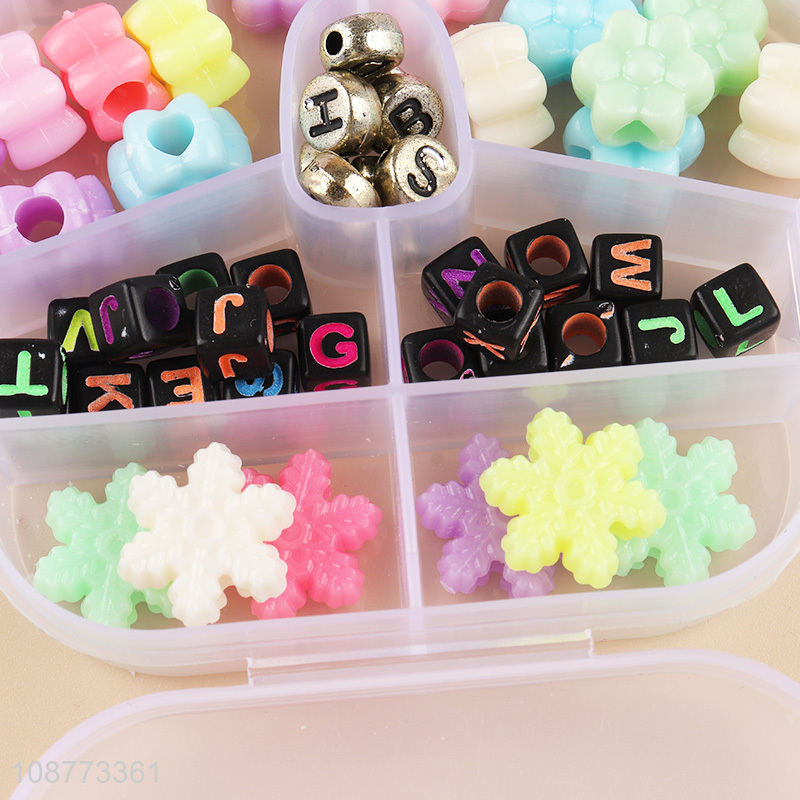 New design colorful diy beaded set toys