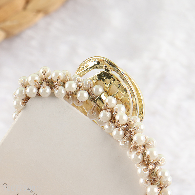 Good quality elegant pearl hair bands for women