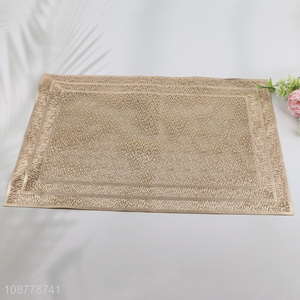 Hot selling rectangle place mat for table decoration