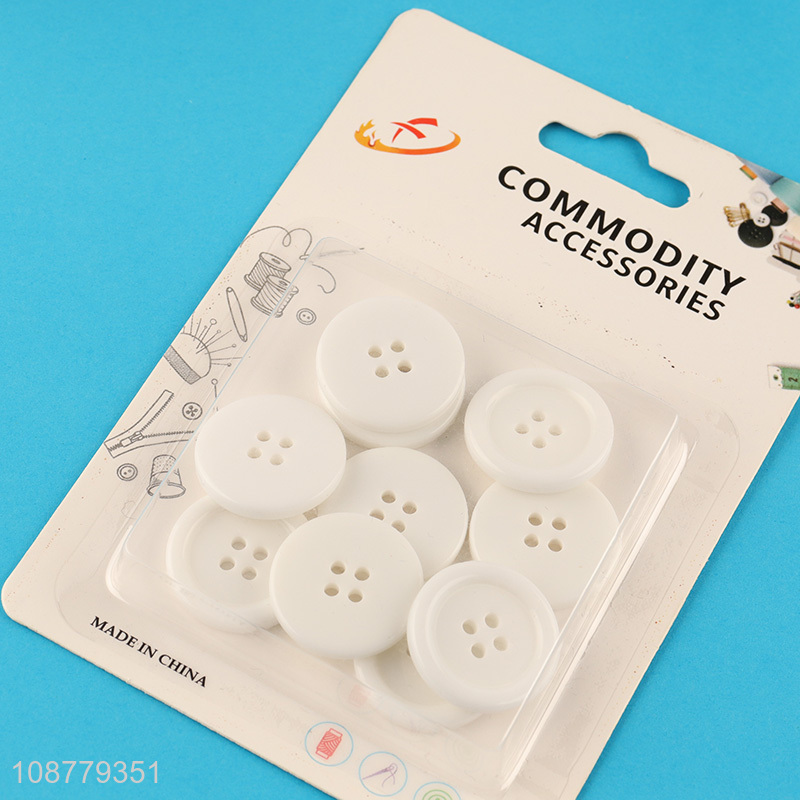 Online wholesale round 4-hole resin buttons for sewing