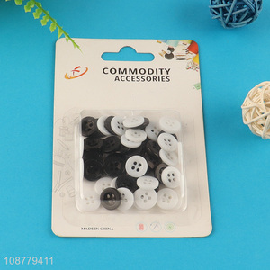 New product round 4-hole resin buttons for sewing