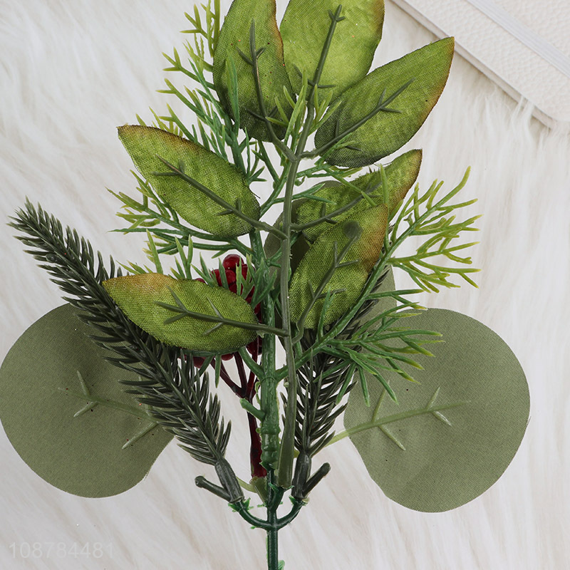 New product artificial Christmas pine picks Christmas twigs