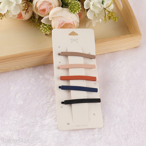 Top selling 5pcs <em>hairpin</em> hair accessories for girls