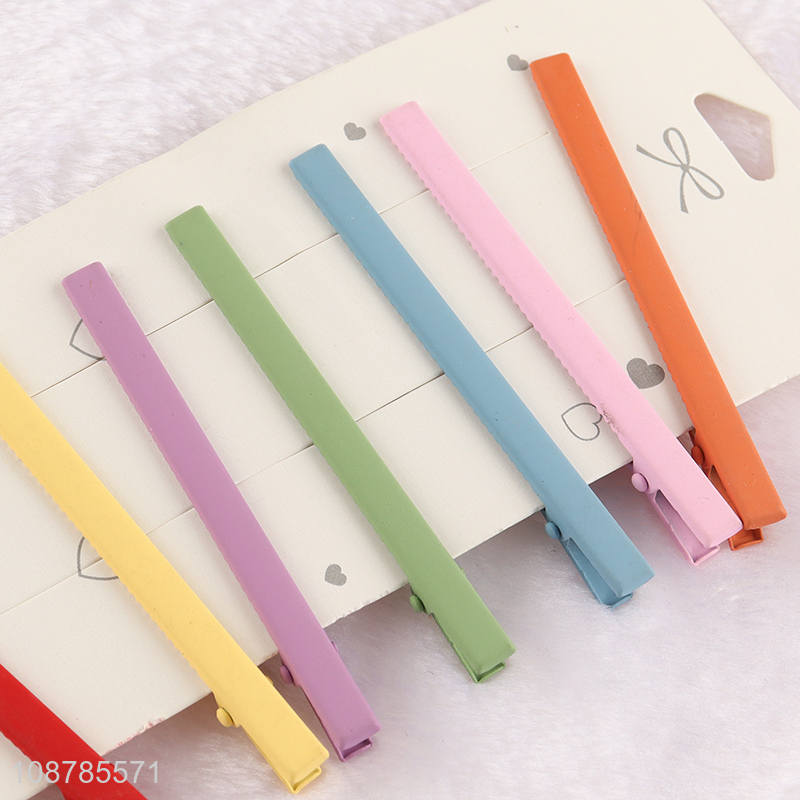 Popular products candy color hairpin for girls