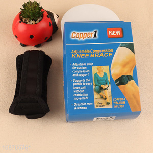 Low price adjustable compression knee brace knee pad
