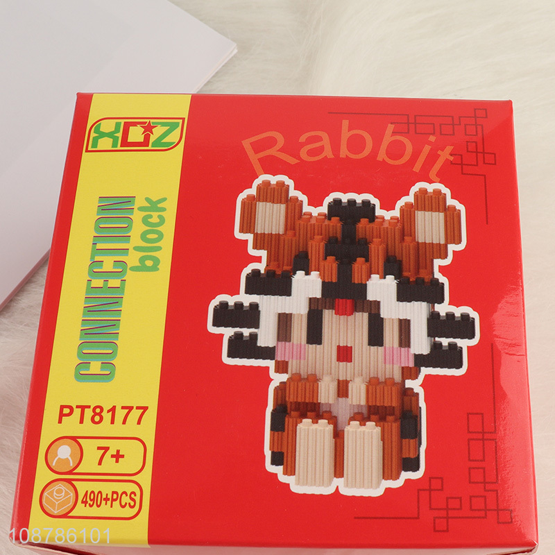 Wholesale Chinese Zodiac Building Blocks Tiger Building Toys