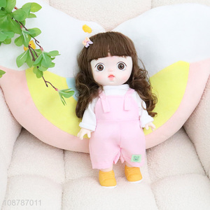 Hot selling cute long hair girl doll baby toys