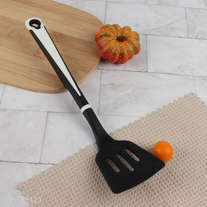 High quality non-stick silicone slotted cooking spatula