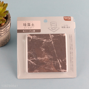 New arrival diatomaceous earth coaster cup mat