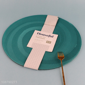 New arrival round tabletop decoration place mat