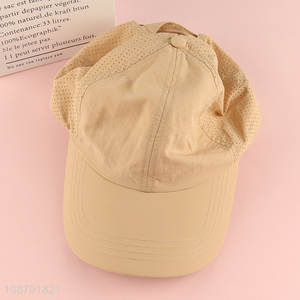 Top selling breathable sports baseball hat wholesale