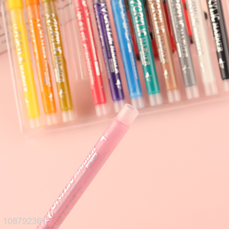 Yiwu market 12colors painting marker pen set