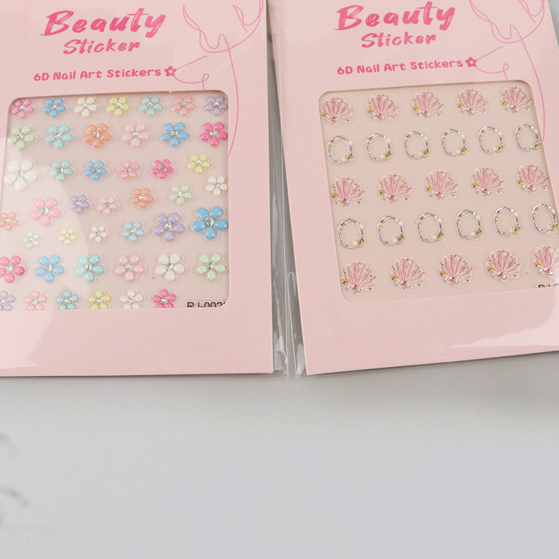 High quality self adhesive nail art stickers decals