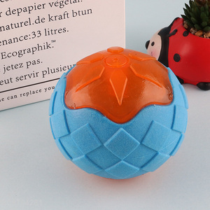 Hot items soft pets toys ball with sounds
