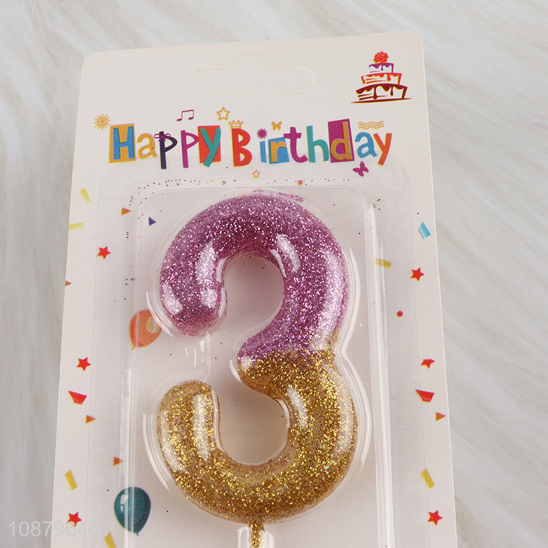 Hot selling number candle for birthday anniversary