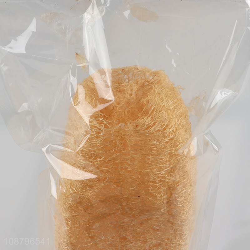 New arrival heavy duty natural loofah sponge scouring pads