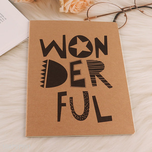 Top selling writing paper 64pages notebook wholesale