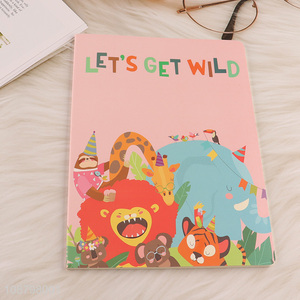 Top selling cartoon cover 32pages students notebook