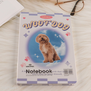 Yiwu market puppy cover 192pages writing notebook