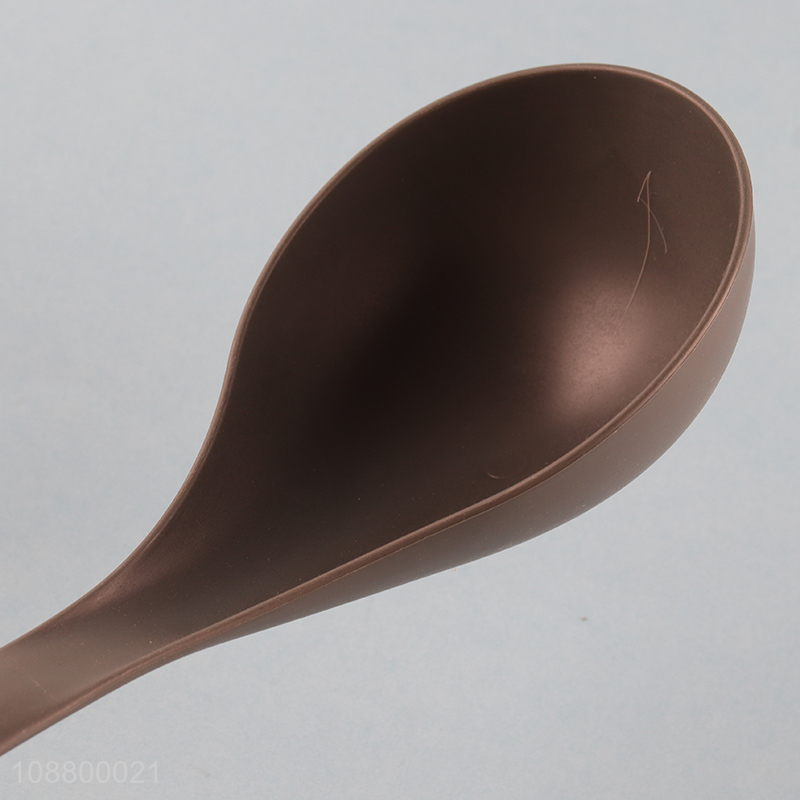 China imports non-stick heat resistant nylon soup spoon