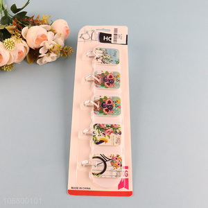 New product 5pcs stick on wall hooks for hanging towel