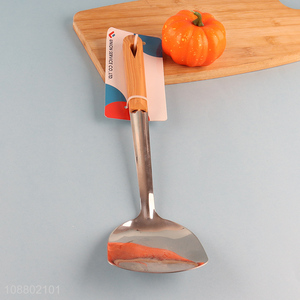 Wholesale imitation stainless steel wok spatula cooking tool