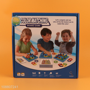 Best selling children color matching board game educational toy