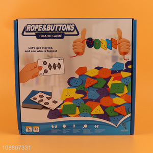 Hot products rope buttons toys funny board game