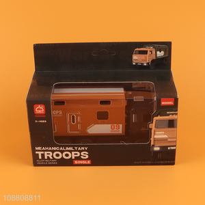 Latest product alloy military vehicle toy with music