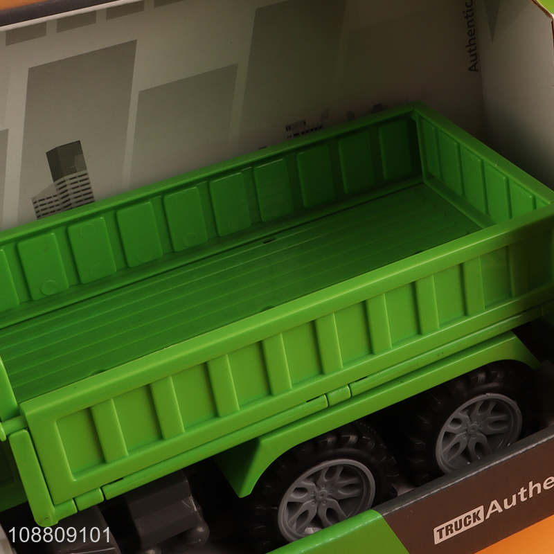 Online wholesale kids inertial transport truck toy