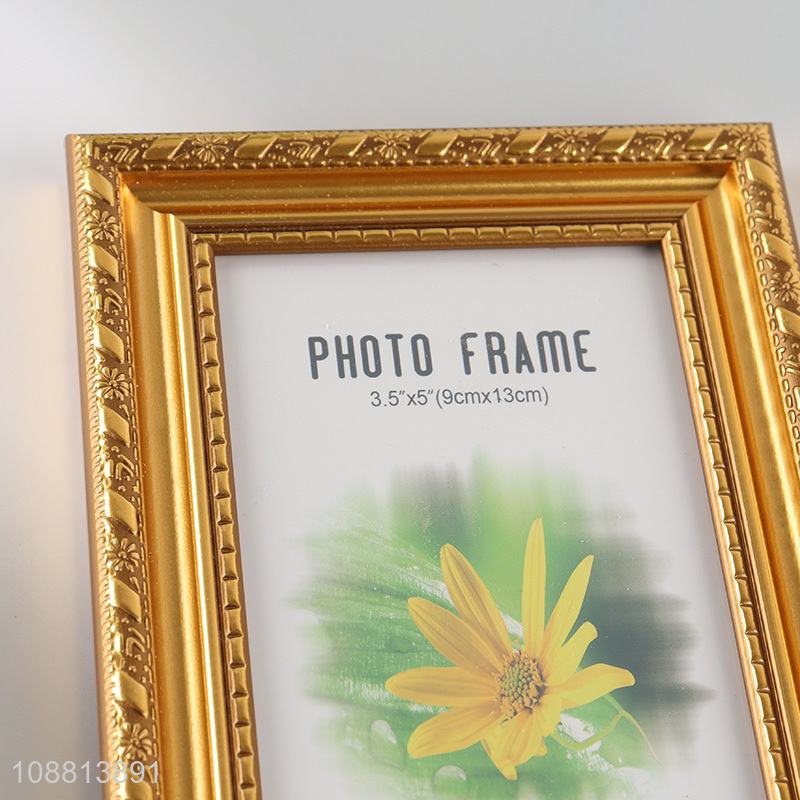 Factory Price 3.5*5Inch Standing Photo Frame for Tabletop Decor