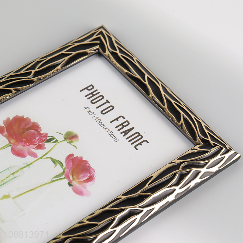 Wholesale 4*6Inch Picture Frame with Stand for Decoration