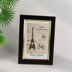Factory Price 4*6Inch Plastic Photo Frame for Tabletop Display