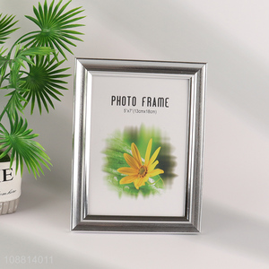 New Arrival 5*7Inch Standing Photo Frame for Tabletop Decor