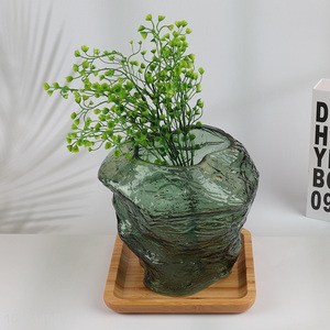 Hot products home decor glass <em>flower</em> <em>vase</em> for sale