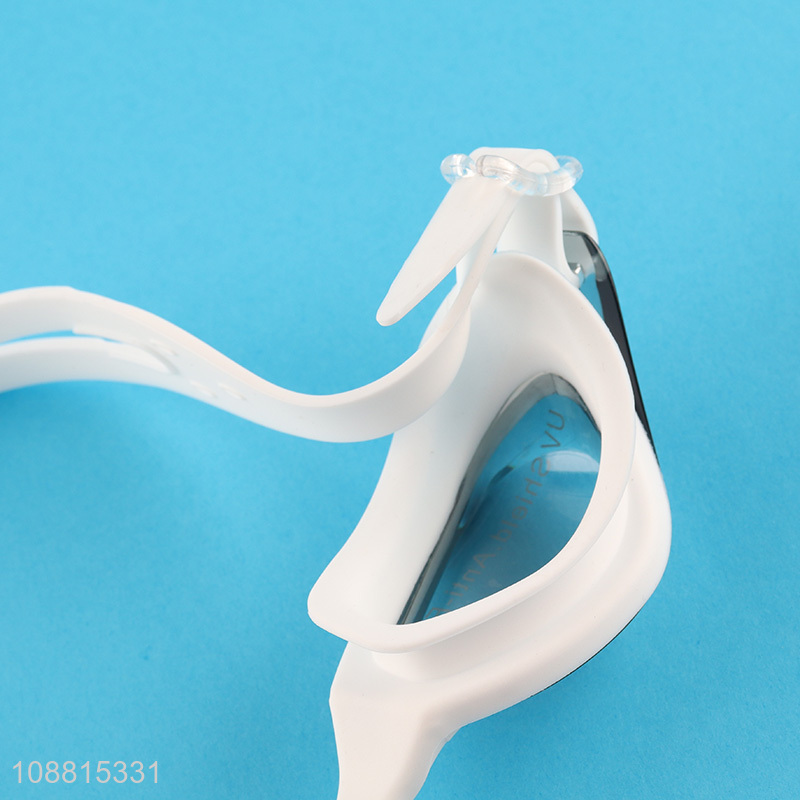 Hot selling anti-uv anti-fog silicone swimming goggles