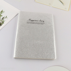 New product 16k lined journal <em>notebook</em> with glitter cover for writing