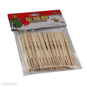 China products bamboo disposable fruits sticks for sale