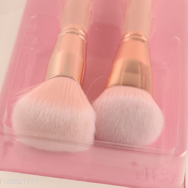 Latest products 2pcs makeup tool makeup brush blush brush