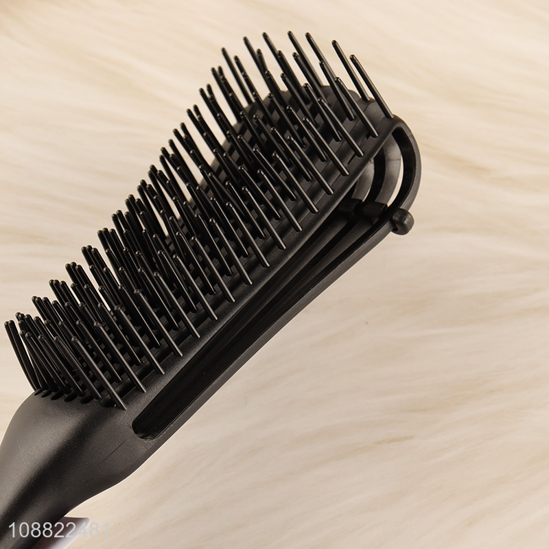 Best price multicolor hollow anti-static hair comb for sale