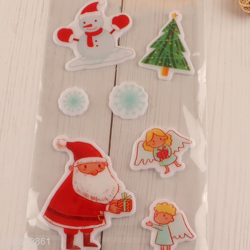 Wholesale Christmas Window Clings Winter Holiday Stickers