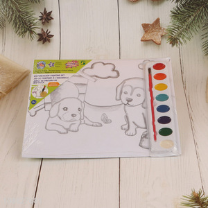 China imports DIY watercolor <em>painting</em> set with a paintbrush for kids