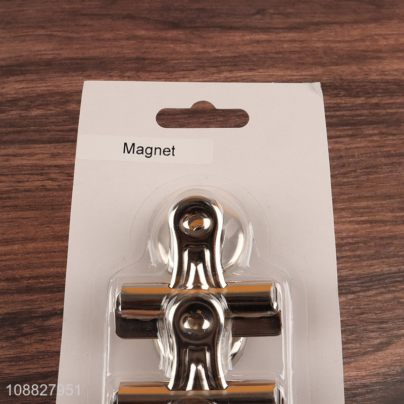 Wholesale 3pcs magnetic clips fridge magnets for home kitchen office