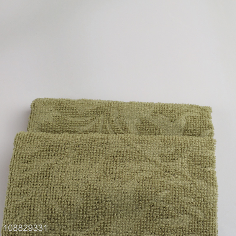 Hot selling 3pcs embossed microfiber cleaning towels for kitchen