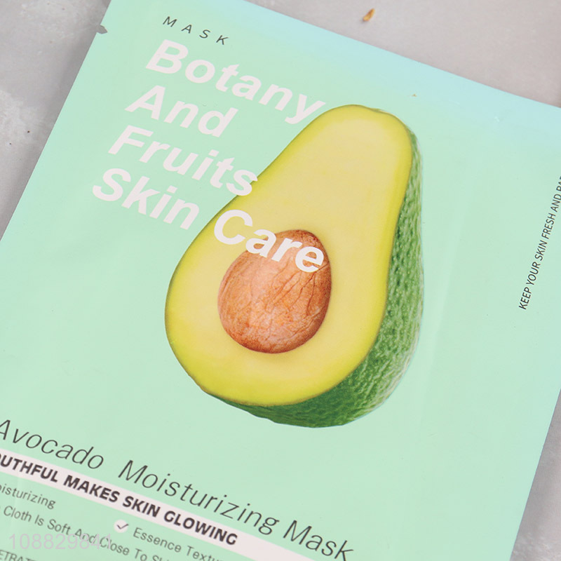 Good quality avocado moisturizing mask for skin care