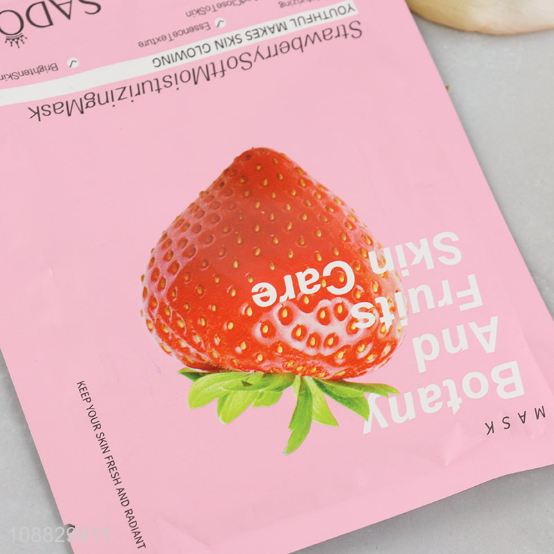 Hot products skin care strawberry soft moisturizing mask