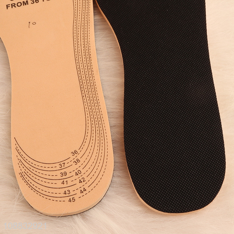 Good quality sweat-absorbing non-woven insoles cut to fit insoles