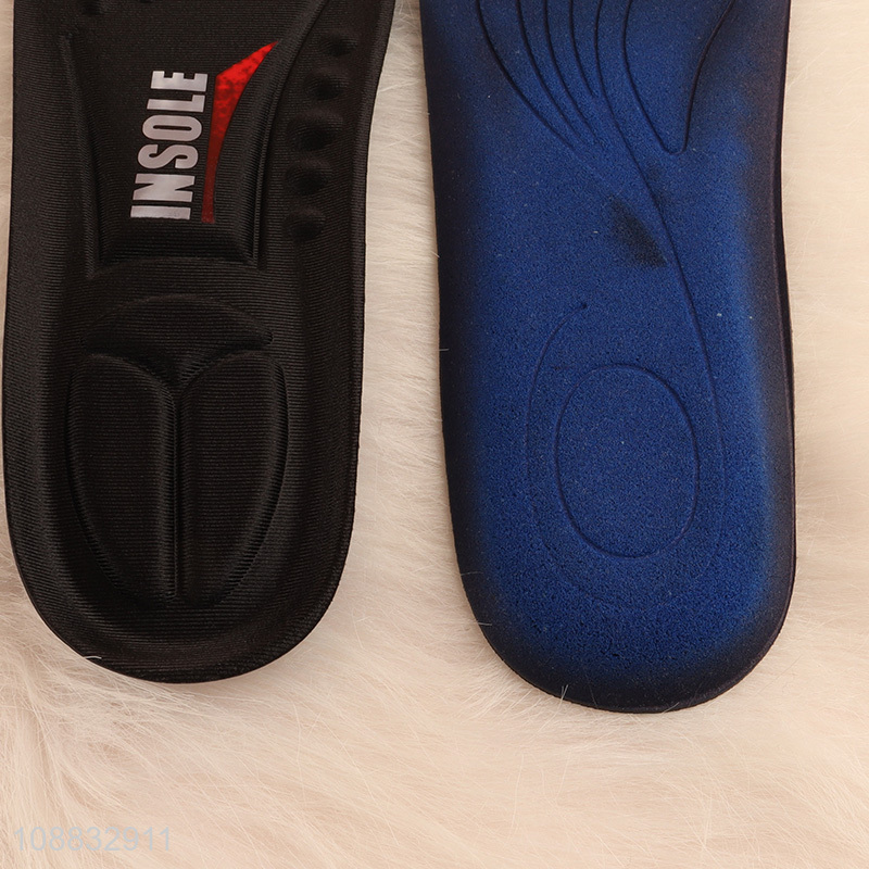 Hot selling soft breathable organic fiber sport shoes insoles